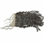 Lace closure kinky curly 4 inch x 4 inch